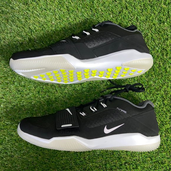 Nike Alpha Menace Turf Low Football Shoe Black White AQ8129-001 Men Sz NEW main image 11